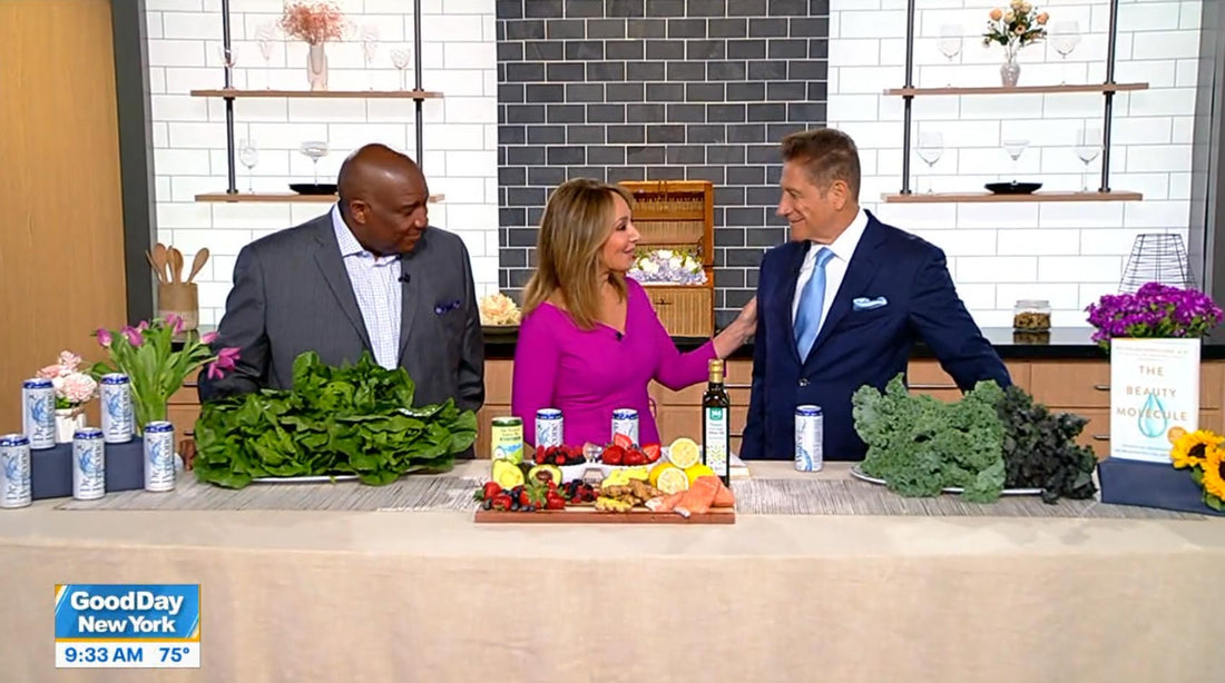 Dr. Perricone appeared on Good Day NY to talk about his new book The Beauty Molecule and the powerful benefits of hydrogen water 💧✨
